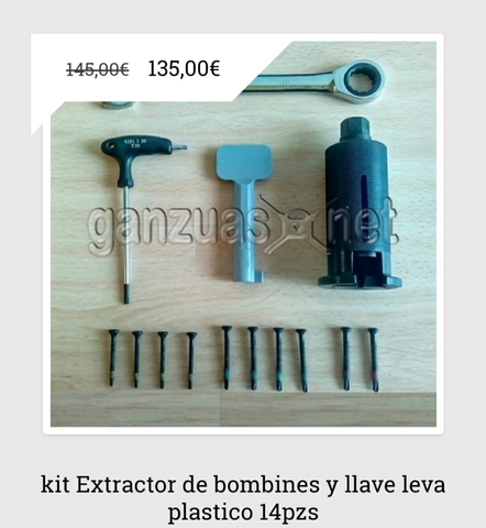 Cerraduras extractor casero de